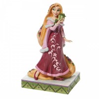 Disney - Statua Tradition Rapunzel Natalizia - Prodotto Ufficiale 